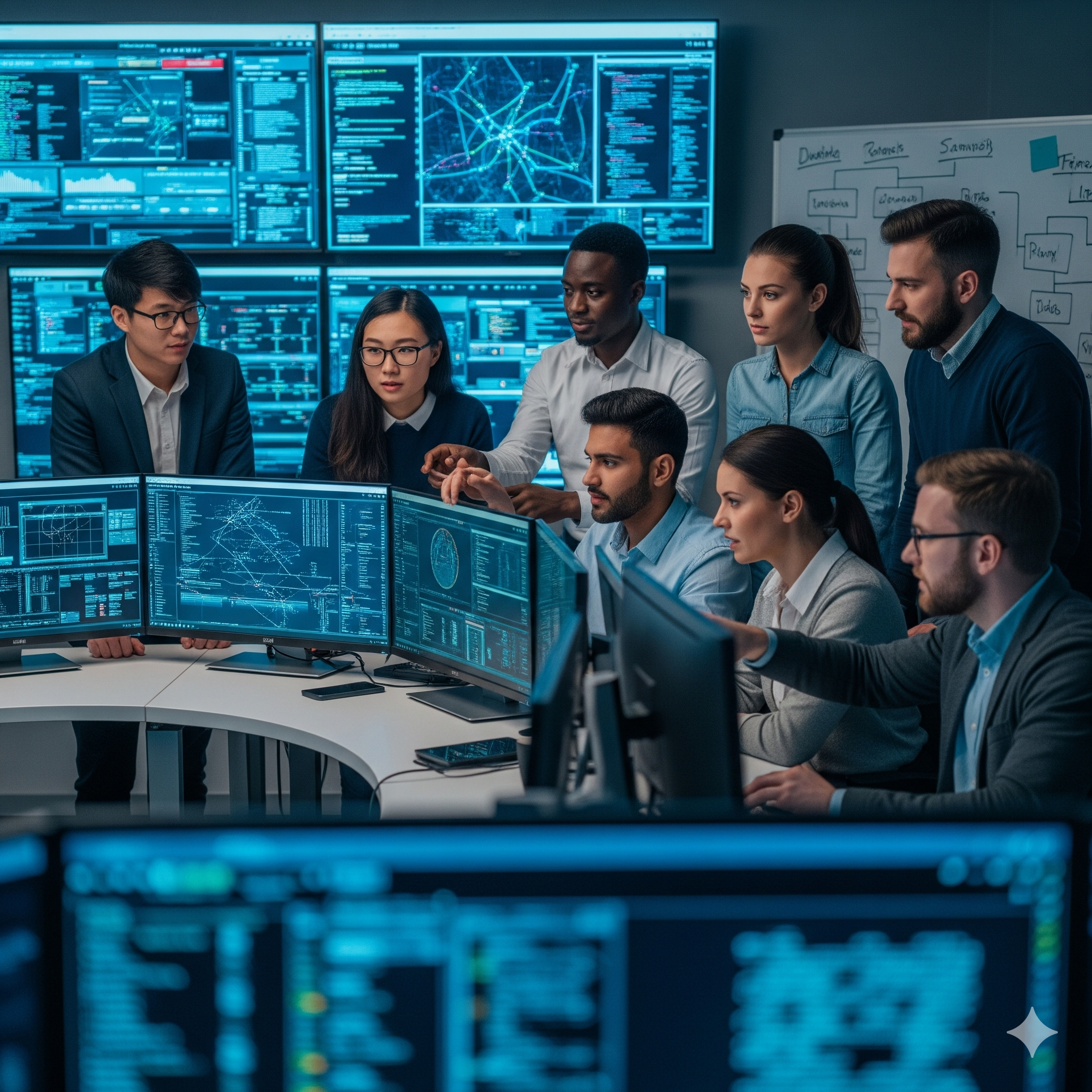 This is a picture representing the Ding Security Team